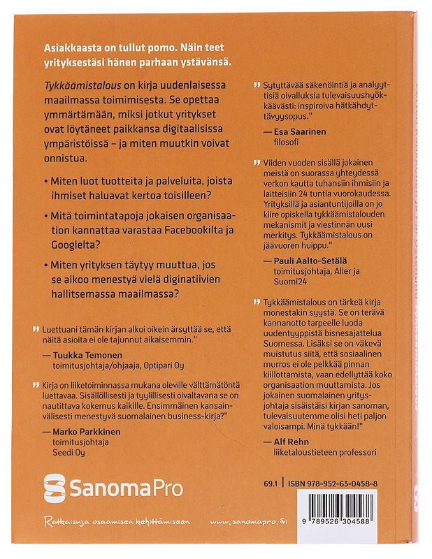 Tykkäämistalous - Petteri Kankkunen - Tietokirjat ja oppaat - 10105599011 - 1