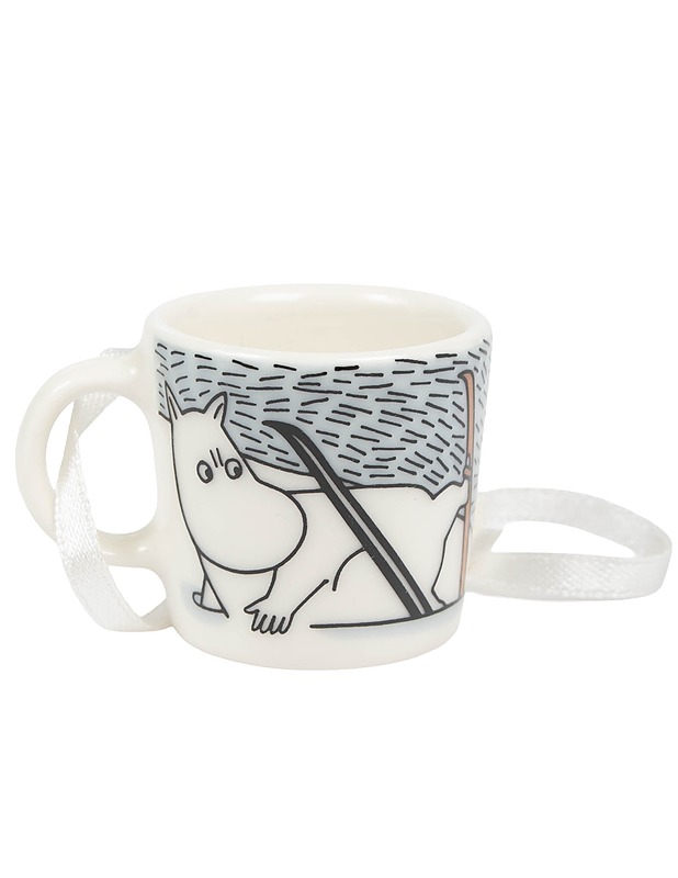 ARABIA Muumi Hiihtäen kera herra Virkkunen -minimukisetti 2014, 3 kpl - Designsuosikit - 10105599027 - 2
