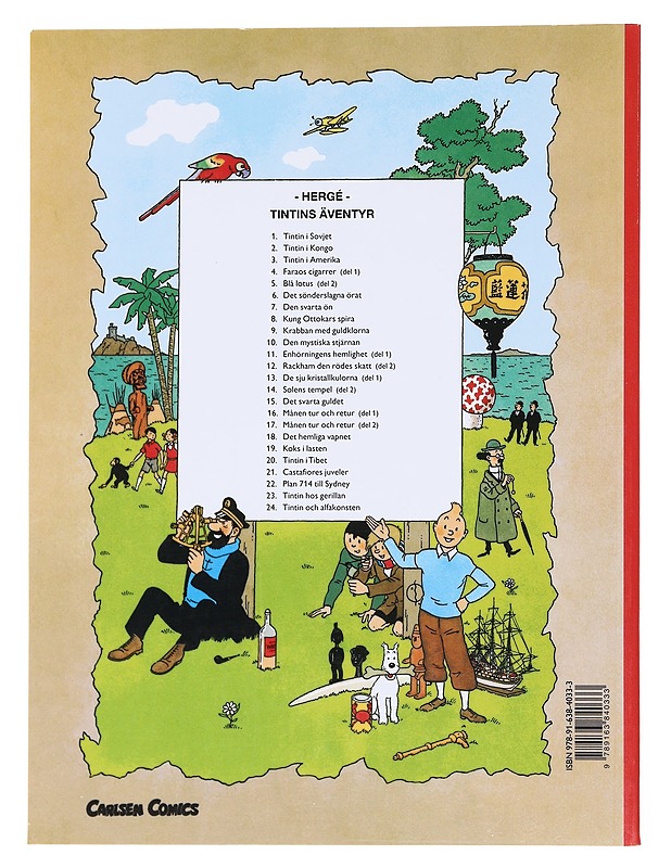Det sönderslagna örat - Hergé - Sarjakuvat - 10105599041 - 1