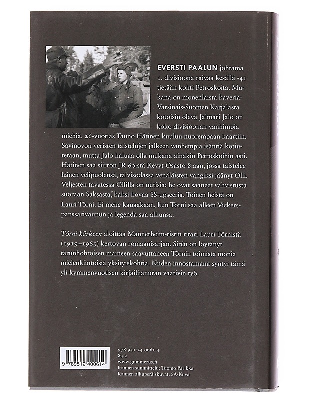 Törni kärkeen - Esa Sirén - Romaanit ja novellit - 10105599040 - 1