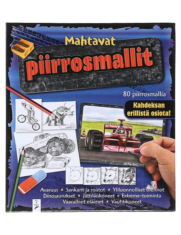 Mahtavat piirrosmallit : 80 piirrosmallia - Nagle, Shane - Tietokirjat ja oppaat - 10105599064 - 0