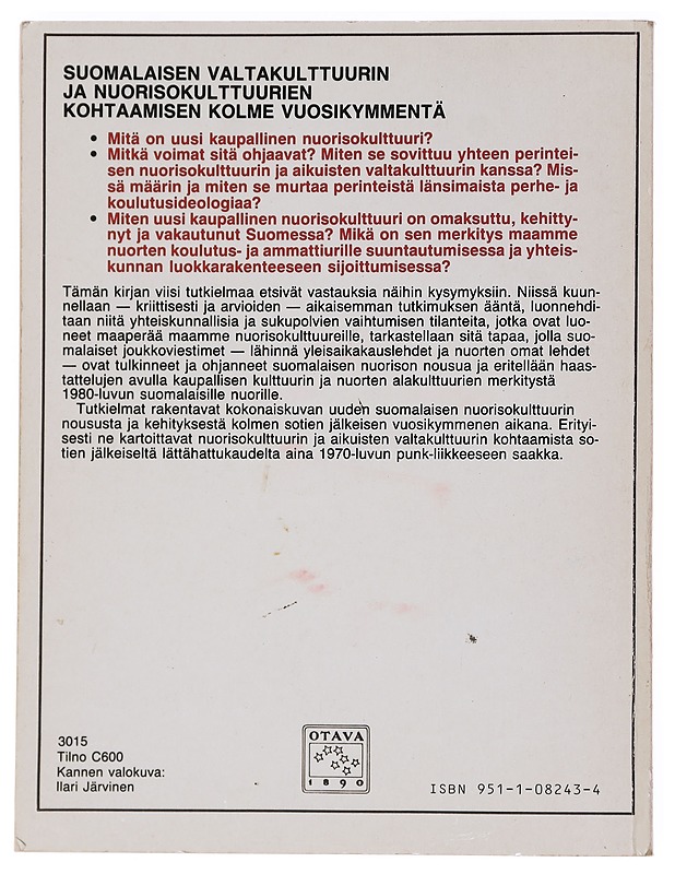 Lättähatuista punkkareihin - Ilkka Heiskanen - Taide- ja kulttuurikirjat - 10105599072 - 1