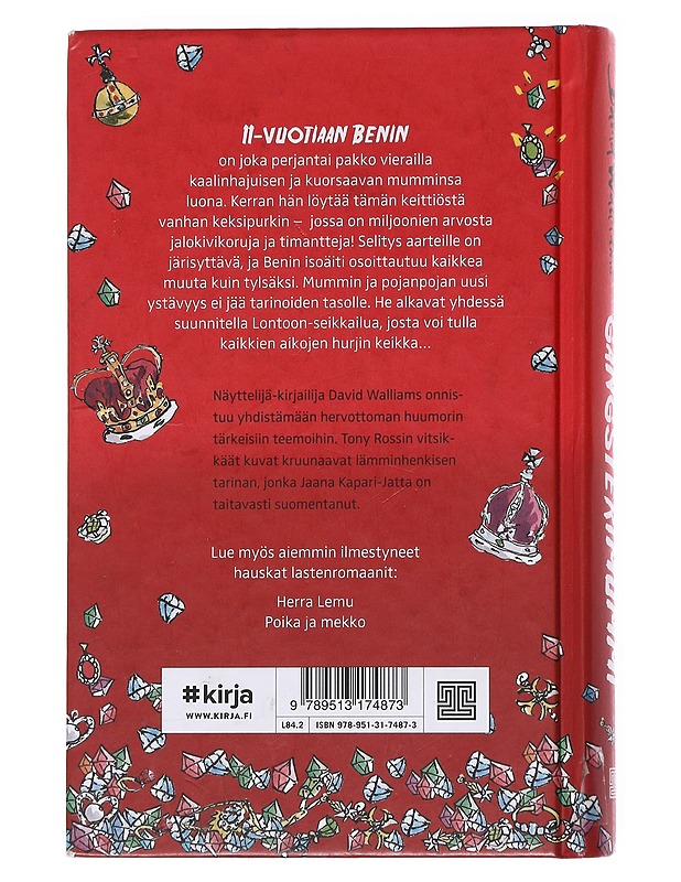 Gangsterimummi - Walliams, David - Lastenkirjat - 10105599090 - 1