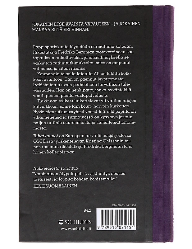 Tuhatkaunot / rikosromaani - Ohlsson, Kristina - Romaanit ja novellit - 10105599115 - 1
