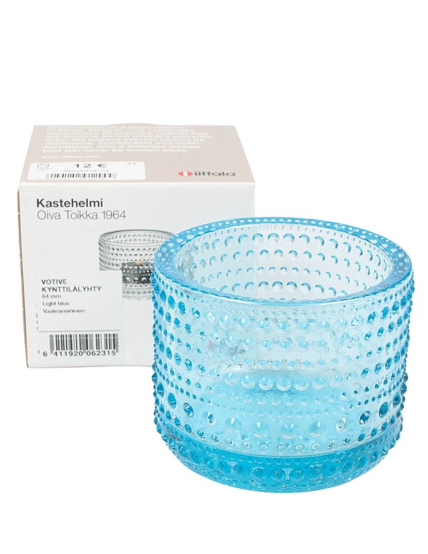 IITTALA Kastehelmi -kynttilälyhty - vaaleansininen - Designsuosikit - 10105599130 - 0