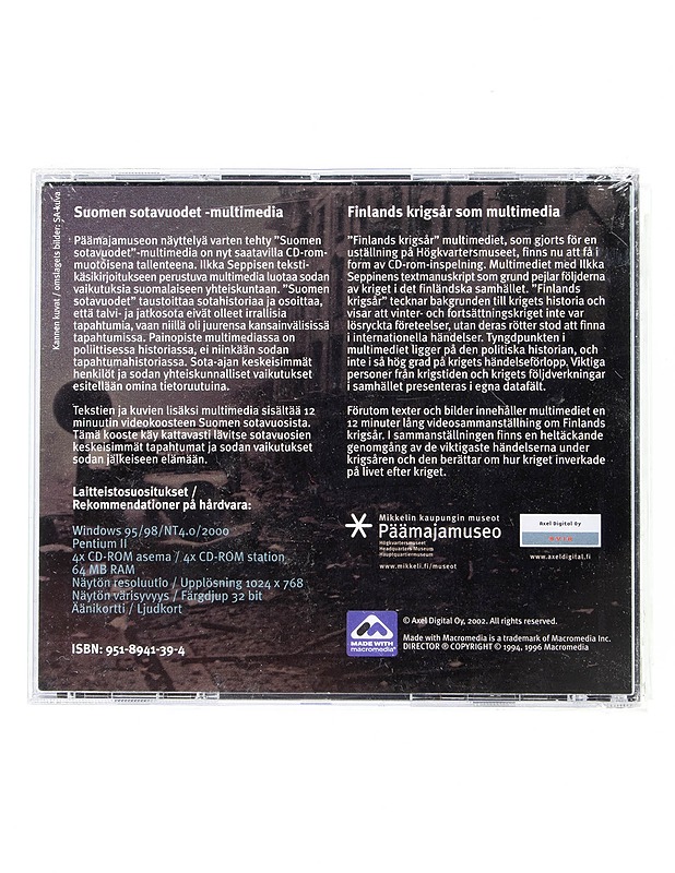 Suomen sotavuodet - CD - CD-levyt - 10105599187 - 1
