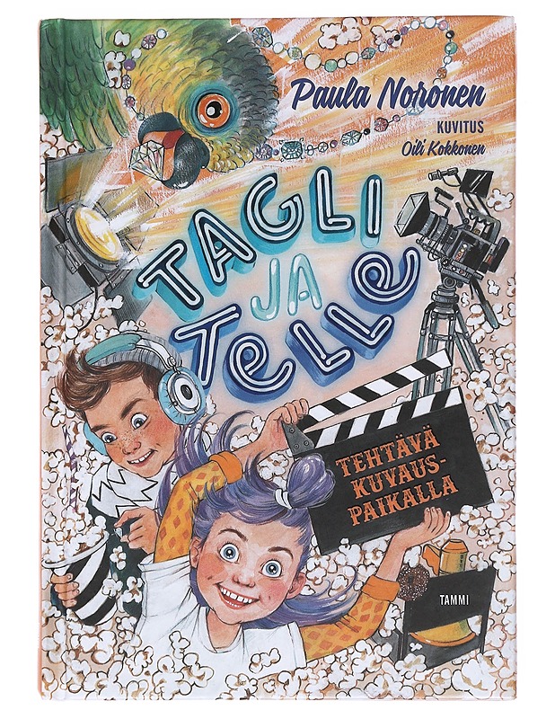 Tagli ja Telle / tehtävä kuvauspaikalla - Noronen, Paula - Lastenkirjat - 10105599216 - 0