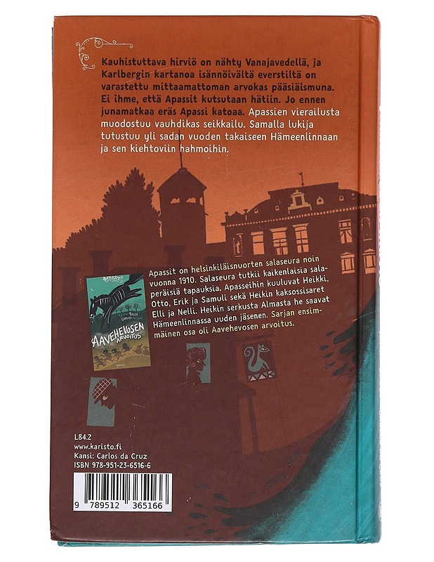 Vanajaveden hirviö - Bagge, Tapani - Lastenkirjat - 10105599227 - 1
