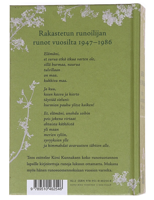 Puut kantavat valoa - Kilpi, Eeva  - Runot ja näytelmät - 10105599225 - 1