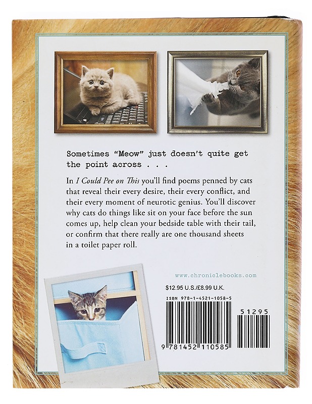 I could pee on this : and other poems by cats - Marciuliano, Francesco - Romaanit ja novellit - 10105599263 - 1