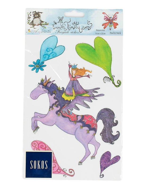 TINTTUSHOP Fairytale stickers tarra-arkki - Askartelu - 10105599292 - 0