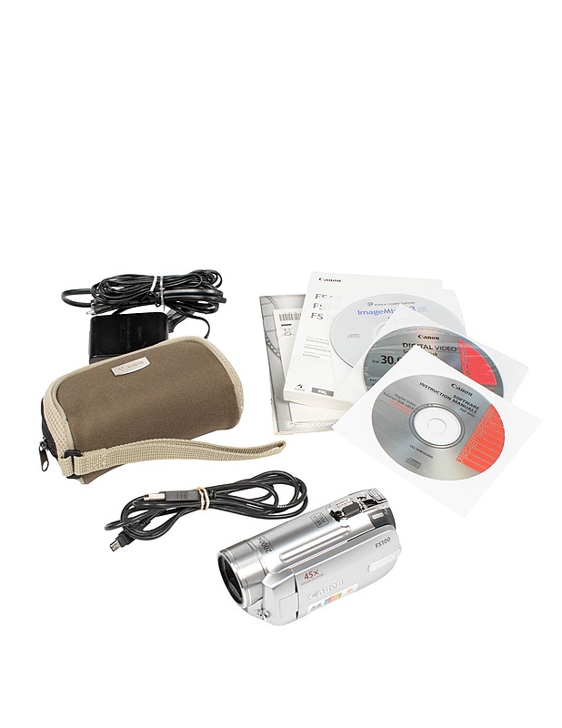 CANON FS 100 -kamera - Muu elektroniikka - 10105599387 - 0