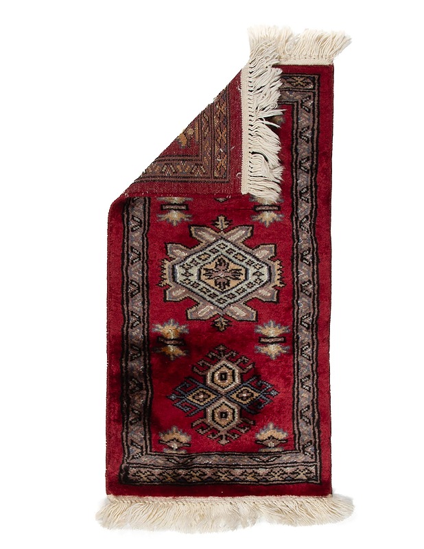 Kösinkudottu pieni villamatto, 33 X 65 cm - Matot - 10105599460 - 0