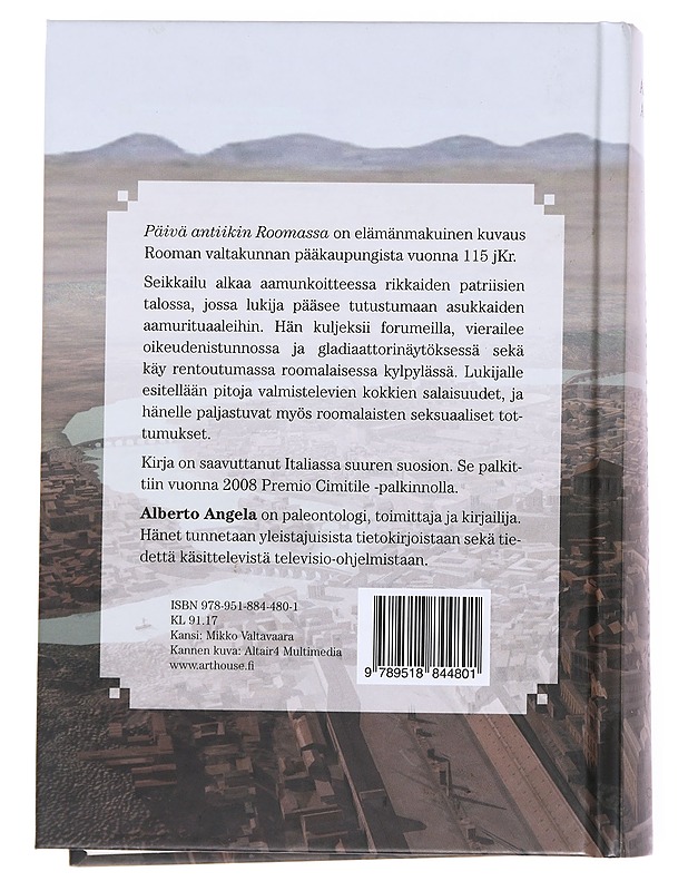 Päivä antiikin Roomassa - Angela, Alberto - Historiakirjat - 10105599484 - 1
