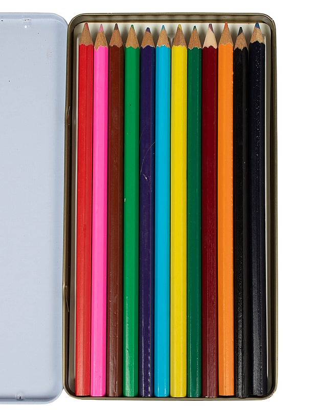 TOPWRITE puuvärikynät, 12 kpl/pkt - Askartelu - 10105599497 - 1