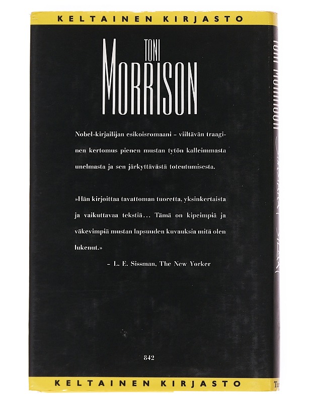 Sinisimmät silmät - Morrison, Toni - Romaanit ja novellit - 10105599522 - 1