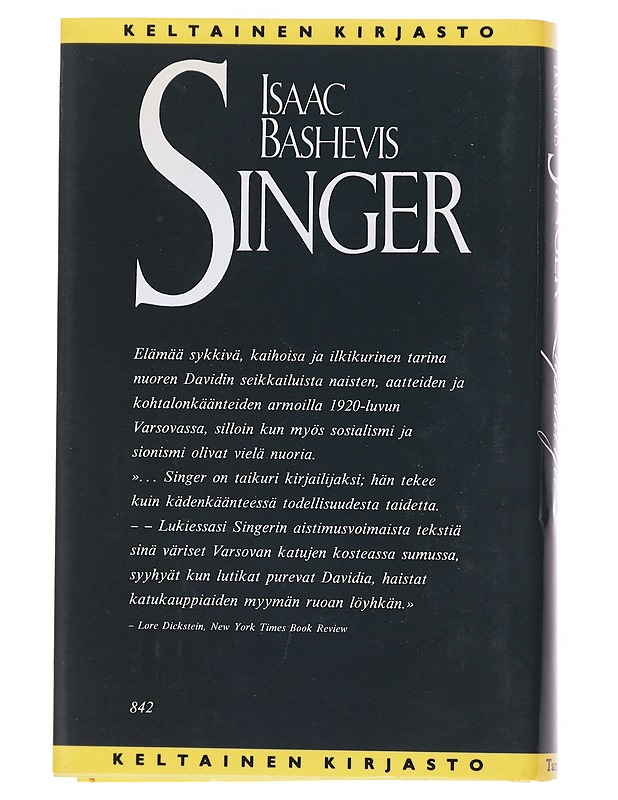 LUPAKIRJA - Singer, Isaac Bashevis - Romaanit ja novellit - 10105599566 - 1