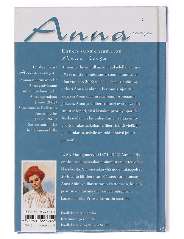 Annan perhe - Montgomery, L. M.  - Romaanit ja novellit - 10105599582 - 1