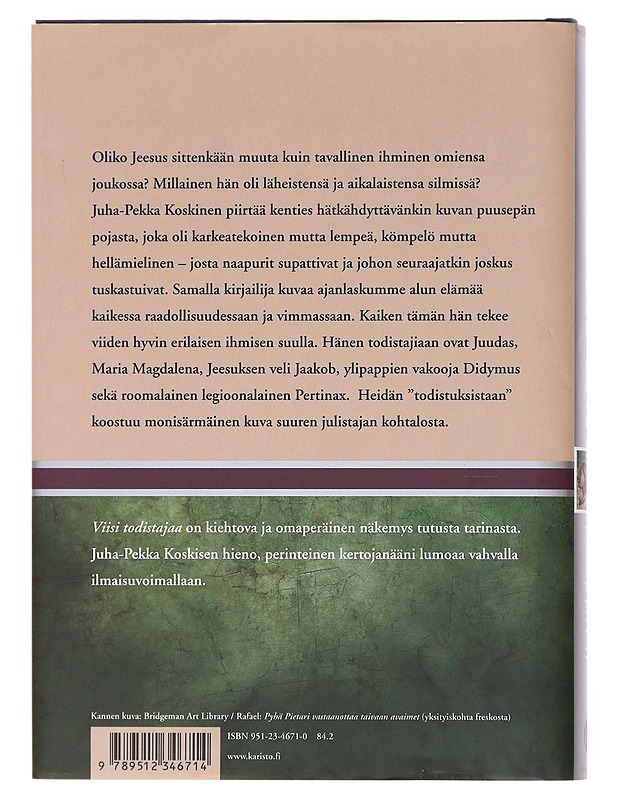 Viisi todistajaa - Juha-Pekka Koskinen - Romaanit ja novellit - 10105599616 - 1