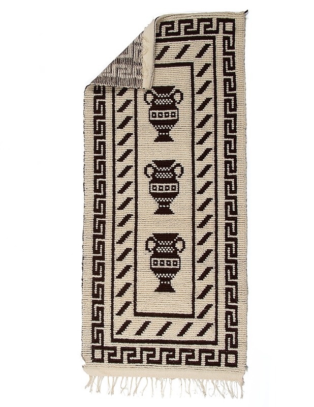 Raanu seinävaate meandri-kuvioinnilla, 65 x 146 cm - Matot - 10105599623 - 0