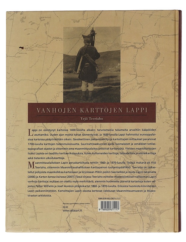 Vanhojen karttojen Lappi - Teeriaho, Yrjö - Historiakirjat - 10105599666 - 1