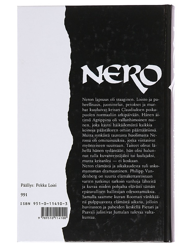 Nero / keisari ja jumala, taiteilija ja narri - Vandenberg, Philipp - Elämäkerrat ja muistelmat - 10105599706 - 1