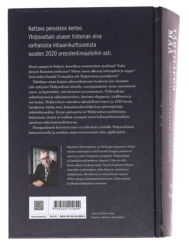 Tähtilipun maa : Yhdysvaltain alueen historia - Henriksson, Markku - Historiakirjat - 10105599729 - 1
