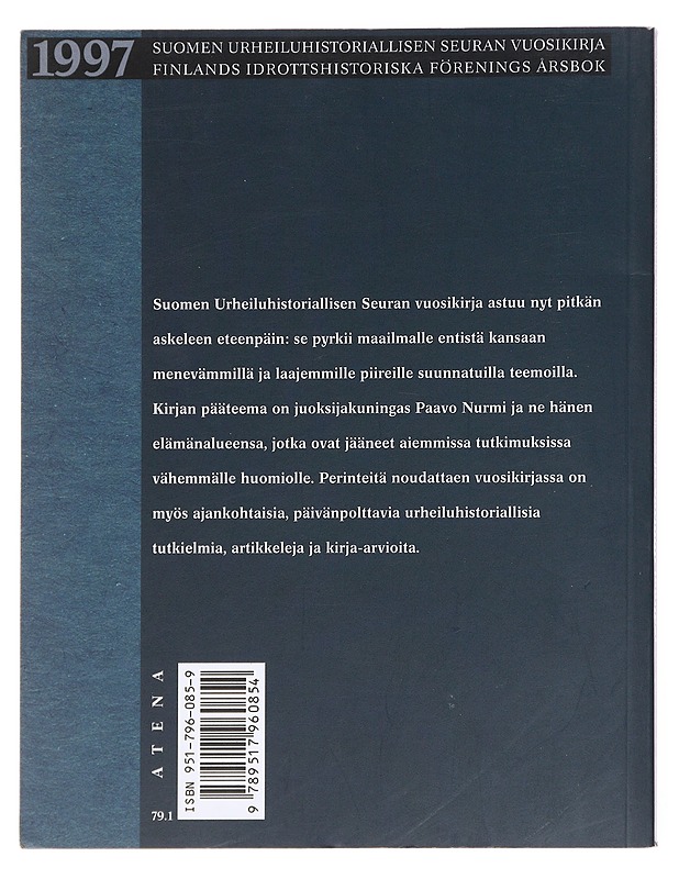 Se toinen Paavo Nurmi - ja varjoon jääneet - Halmesvirta, Anssi - Historiakirjat - 10105599773 - 1