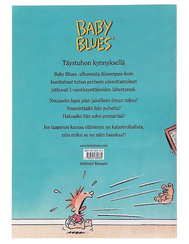 Baby blues: Unettomat päivät, valvotut yöt - Rick Kirkman ja Terry Scott - Sarjakuvat - 10105599848 - 1