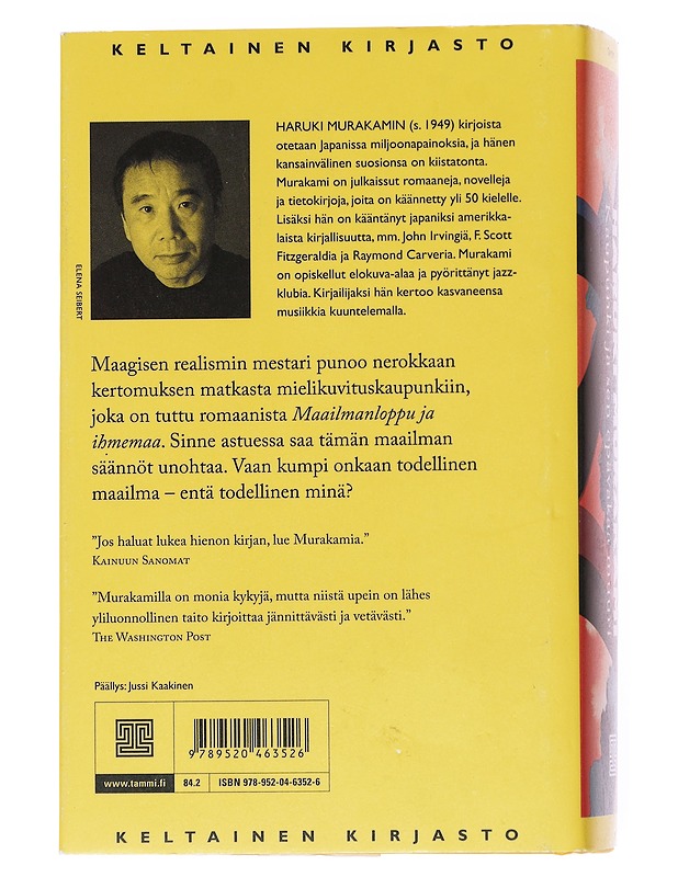 Kaupunki ja sen epävakaa muuri - Murakami, Haruki - Romaanit ja novellit - 10105599899 - 1