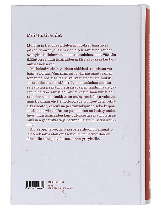 Muistisairaudet - Alafuzoff, Irina - Tietokirjat ja oppaat - 10105599947 - 1