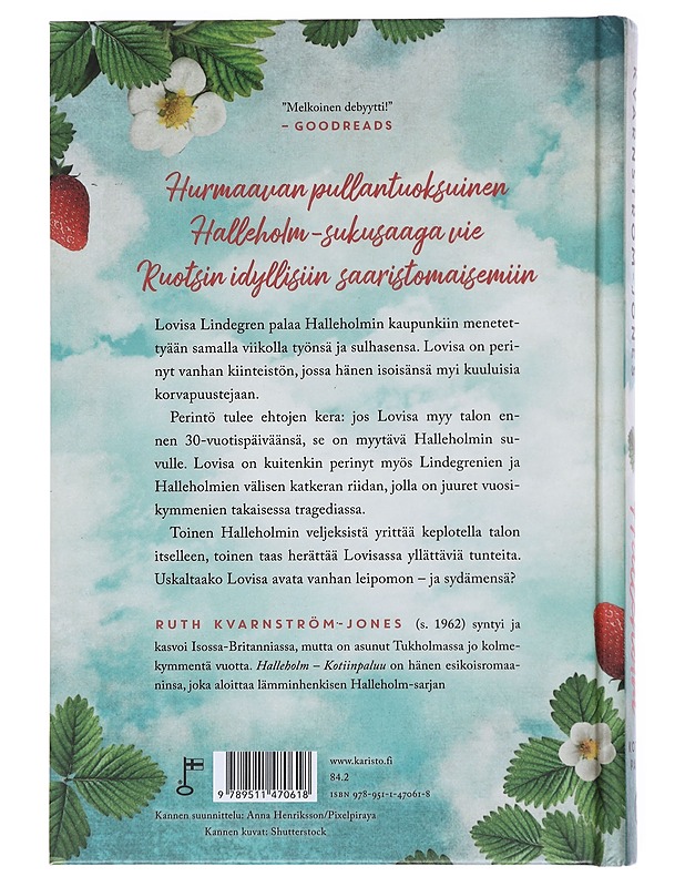 Kotiinpaluu - Ruth Kvarnström-Jones - Romaanit ja novellit - 10105599973 - 1