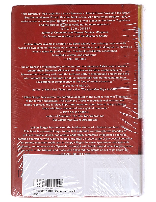 Butcher's trail - Julian Borger - Kirja lahjaksi - 10105599995 - 1