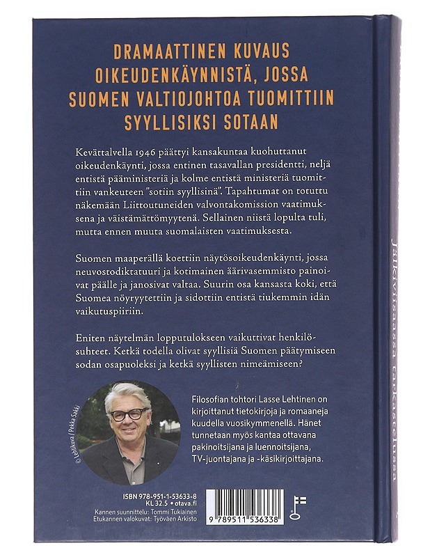 Sotien syyllisyys / jälkiviisaassa tarkastelussa -  Lehtinen, Lasse - Historiakirjat - 10105600064 - 1