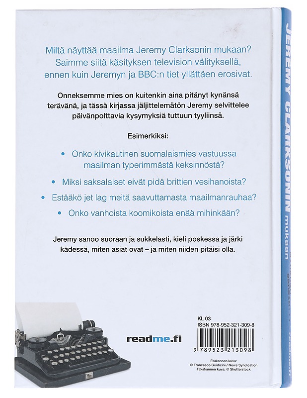 Minähän sanoin ... / maailma Jeremy Clarksonin mukaan - Jeremy Clarkson - Elämäkerrat ja muistelmat - 10105600068 - 1