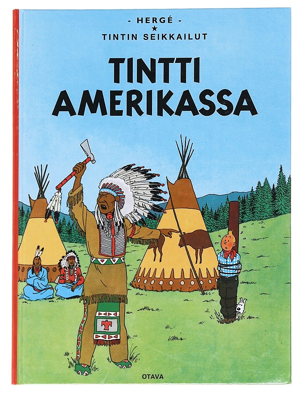 Tintti Amerikassa - Hergé - Sarjakuvat - 10105600071 - 0