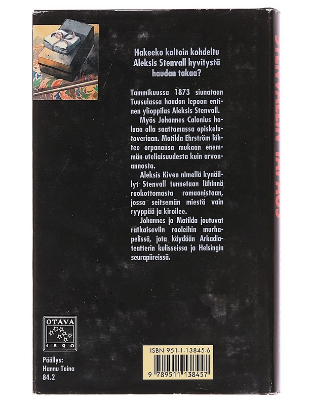 Stenvallin tapaus / salapoliisiseikkailu vuoden 1973 Helsingissä - Kirsti Manninen - Romaanit ja novellit - 10105600080 - 1