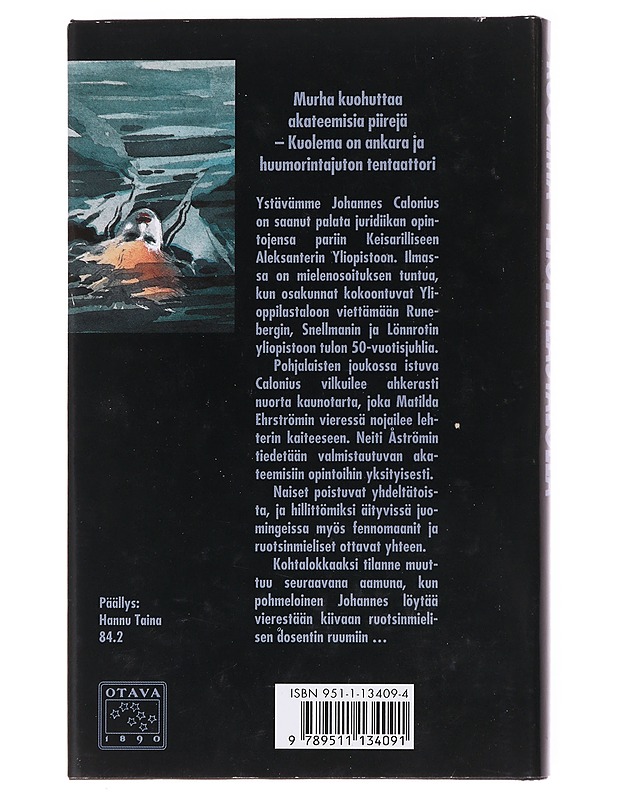 Kuolema ylioppilastalolla / salapoliisiseikkailu Helsingissä syystalvella 1872 - Kirsti Manninen - Romaanit ja novellit - 10105600083 - 1