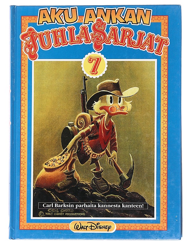 Aku Ankan juhlasarjat 7. - Barks, Carl - Sarjakuvat - 10105600091 - 0