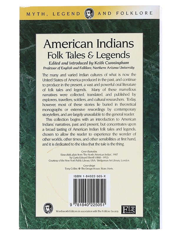American Indians : folk tales and legends - Cunningham, Keith - Romaanit ja novellit - 10105600169 - 1