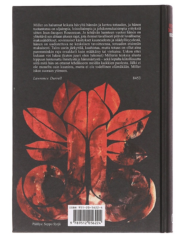 Sexus 1 - Henry Miller - Romaanit ja novellit - 10105600171 - 1