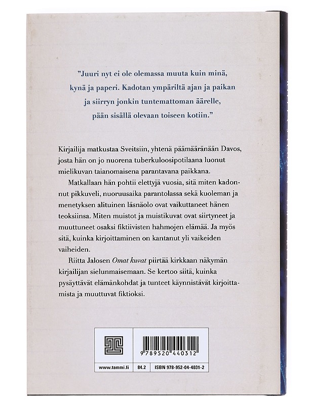 Omat kuvat - Riitta Jalonen - Romaanit ja novellit - 10105600179 - 1