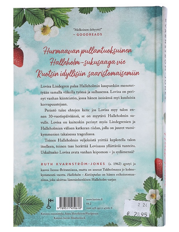 Kotiinpaluu - Ruth Kvarnström-Jones - Romaanit ja novellit - 10105600217 - 1