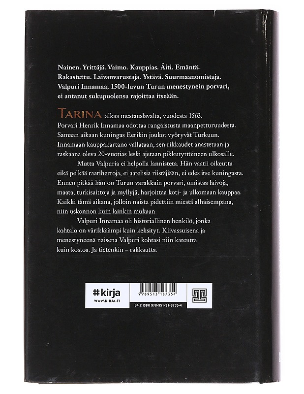 Kaarnatuuli - Kristiina Vuori - Romaanit ja novellit - 10105600236 - 1
