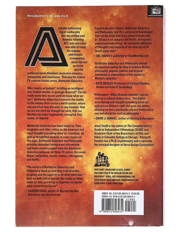 Battlestar Galactica and Philosophy - Josef Steiff ; Tristan O. Tamplin (editors)  - Tietokirjat - 10105600263 - 1