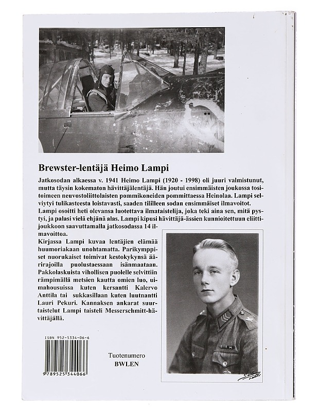 Brewster-lentäjä - Heimo Lampi - Tietokirjat - 10105600272 - 1