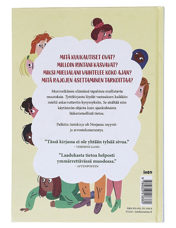 Tyttökirja : opas kehoon ja mieleen - Brochmann, Nina - Nuorten kirjat - 10105600280 - 1