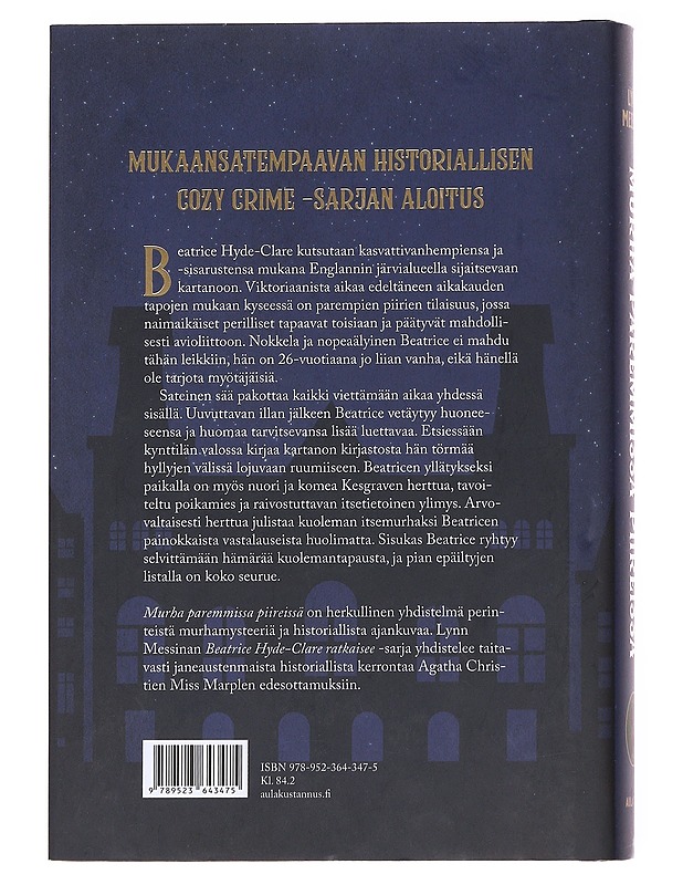 Murha paremmissa piireissä - Lynn Messina - Romaanit ja novellit - 10105600284 - 1