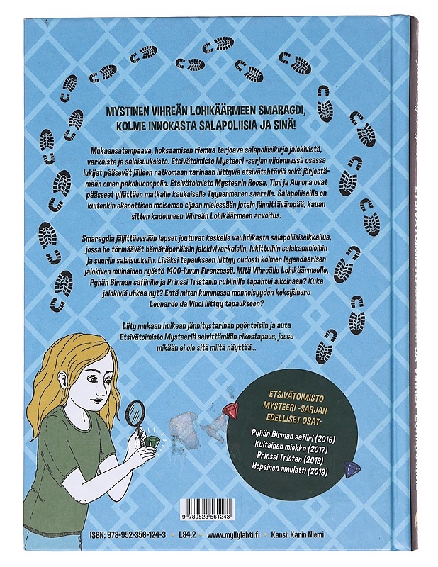 Etsivätoimisto Mysteeri ja vihreä lohikäärme - Jutta Tynkkynen - Lastenkirjat - 10105600305 - 1