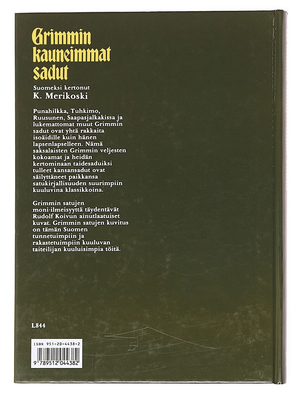 Grimmin kauneimmat sadut - Grimm, Jacob - Lastenkirjat - 10105600326 - 1